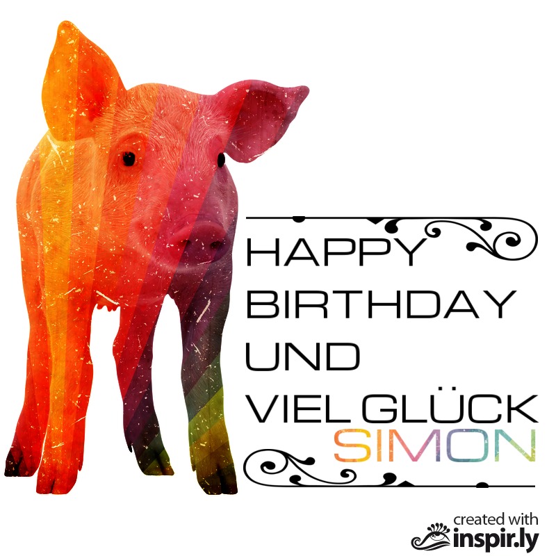 Happy Birthday und viel Glueck-235301